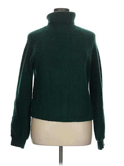 Pre-owned Love Ellie Long Sleeve Turtleneck In Green