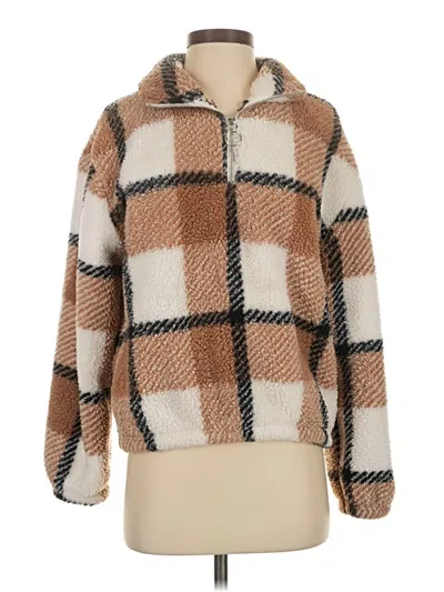 Pre-owned Love Ellie Pullover Sweater In Brown