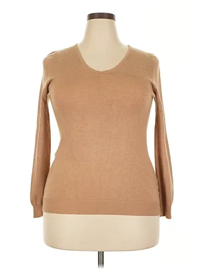 Pre-owned Love Ellie Pullover Sweater In Brown
