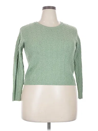 Pre-owned Love Ellie Pullover Sweater In Green