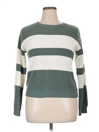 Pre-owned Love Ellie Pullover Sweater In Green
