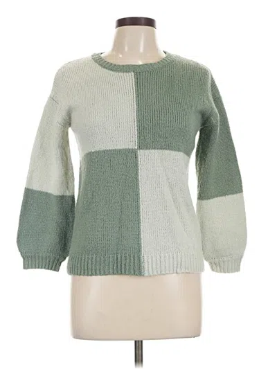 Pre-owned Love Ellie Pullover Sweater In Green