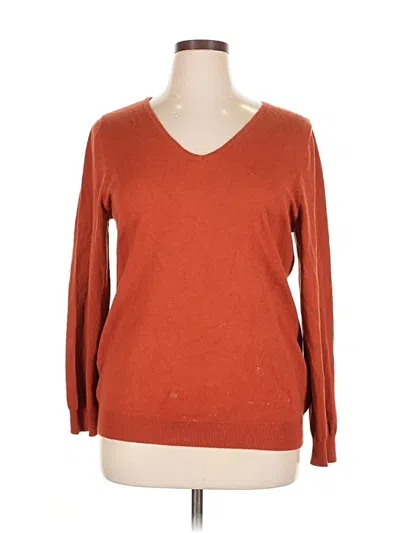 Pre-owned Love Ellie Pullover Sweater In Orange