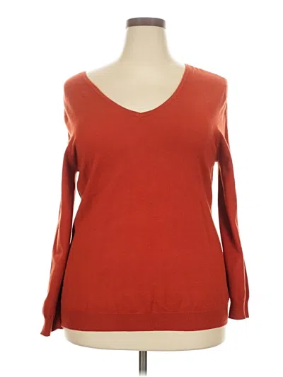 Pre-owned Love Ellie Pullover Sweater In Orange