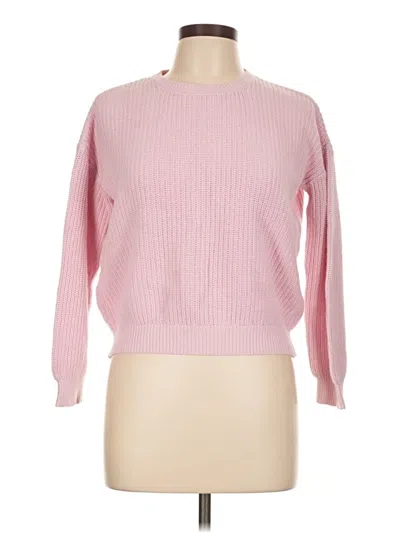 Pre-owned Love Ellie Pullover Sweater In Pink