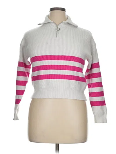 Pre-owned Love Ellie Pullover Sweater In Pink