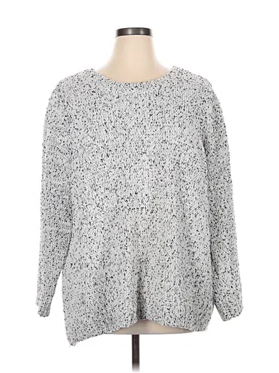 Pre-owned Love Ellie Pullover Sweater In Silver