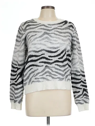 Pre-owned Love Ellie Pullover Sweater In Silver
