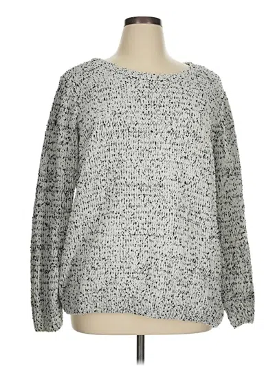 Pre-owned Love Ellie Pullover Sweater In Silver