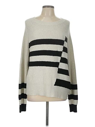 Pre-owned Love Ellie Pullover Sweater In White