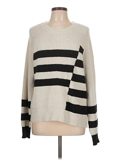 Pre-owned Love Ellie Pullover Sweater In White