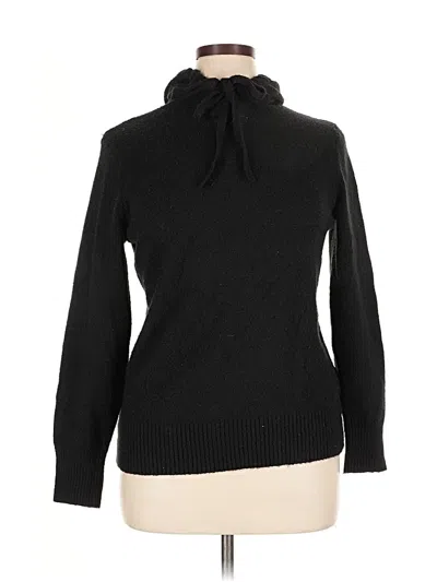 Pre-owned Love Ellie Turtleneck Sweater In Black