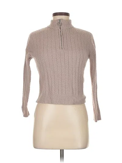 Pre-owned Love Ellie Turtleneck Sweater In Brown