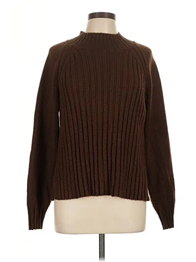 Pre-owned Love Ellie Turtleneck Sweater In Brown