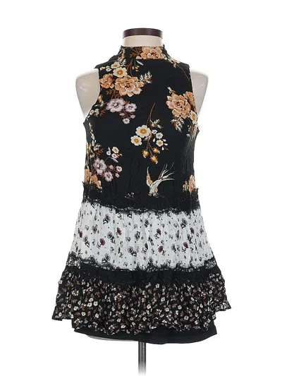 Pre-owned Love, Fire Casual Dress In Black