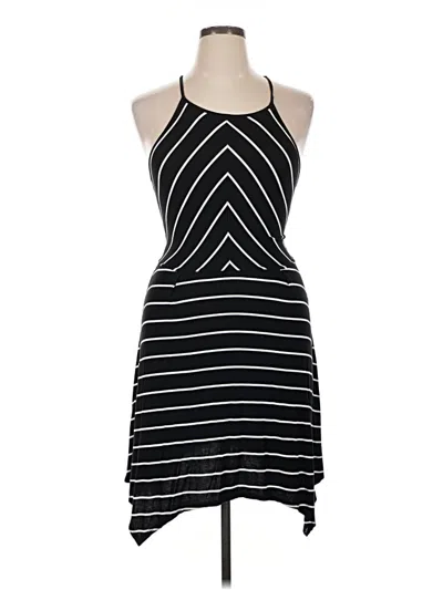 Pre-owned Love, Fire Casual Dress In Black