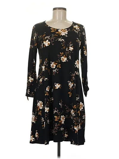 Pre-owned Love, Fire Casual Dress In Black