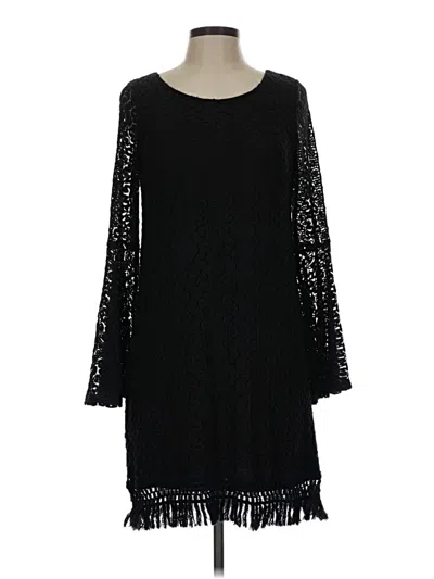 Pre-owned Love, Fire Casual Dress In Black