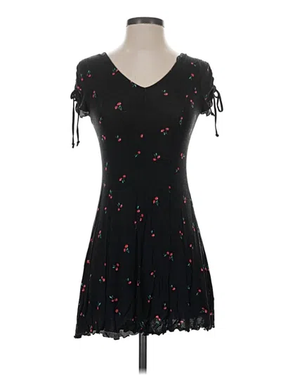 Pre-owned Love, Fire Casual Dress In Black
