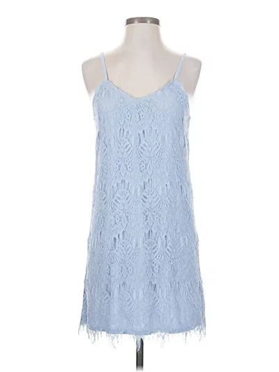 Pre-owned Love, Fire Casual Dress In Blue