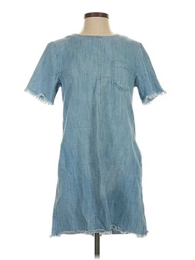 Pre-owned Love, Fire Casual Dress In Blue