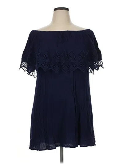 Pre-owned Love, Fire Casual Dress In Blue