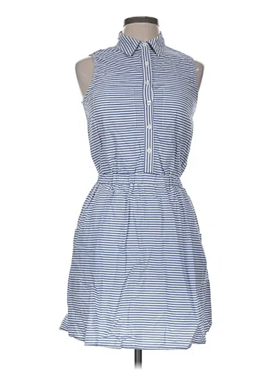 Pre-owned Love, Fire Casual Dress In Blue