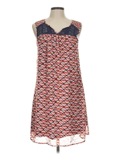 Pre-owned Love, Fire Casual Dress In Brown