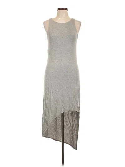 Pre-owned Love, Fire Casual Dress In Gray