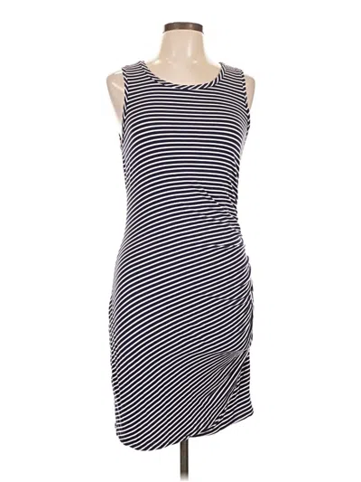 Pre-owned Love, Fire Casual Dress In Gray