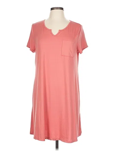 Pre-owned Love, Fire Casual Dress In Pink