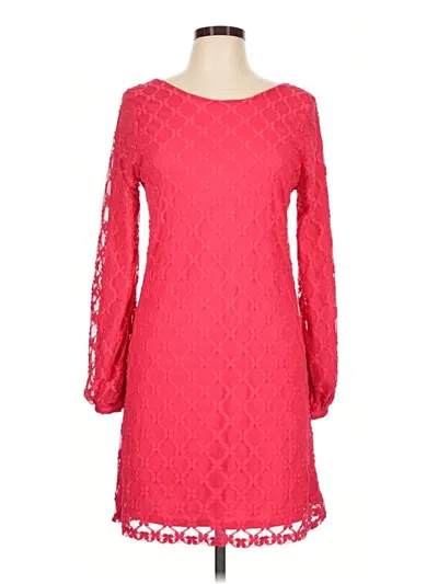 Pre-owned Love, Fire Casual Dress In Pink