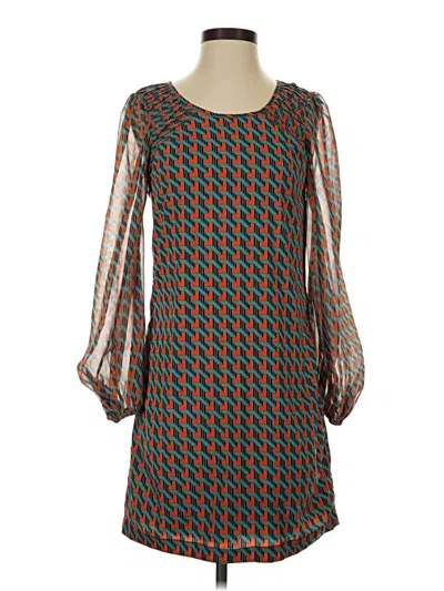 Pre-owned Love, Fire Casual Dress In Teal