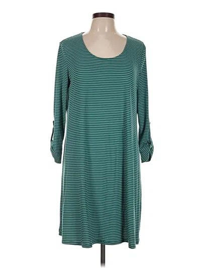Pre-owned Love, Fire Casual Dress In Teal