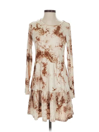 Pre-owned Love, Fire Casual Dress In White