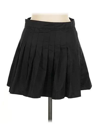 Pre-owned Love, Fire Casual Skirt In Black