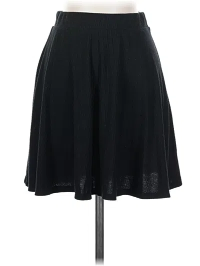 Pre-owned Love, Fire Casual Skirt In Black