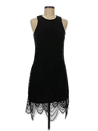 Pre-owned Love, Fire Cocktail Dress In Black