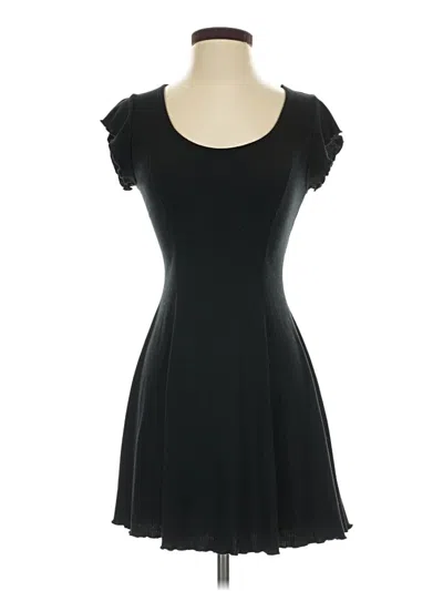 Pre-owned Love, Fire Cocktail Dress In Black