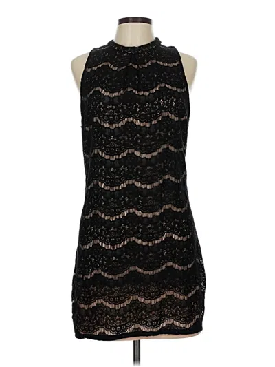 Pre-owned Love, Fire Cocktail Dress In Black