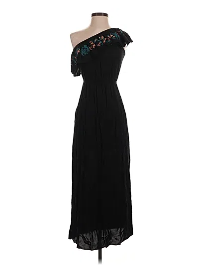 Pre-owned Love, Fire Cocktail Dress In Black