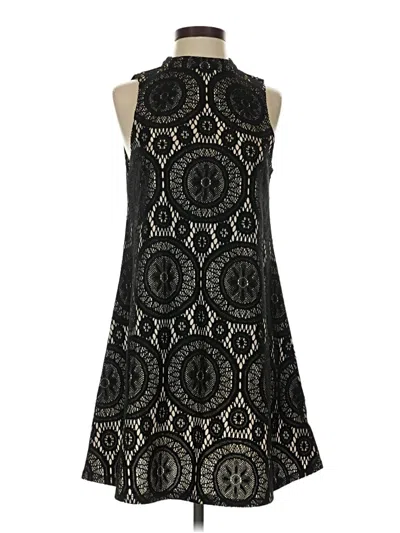 Pre-owned Love, Fire Cocktail Dress In Black