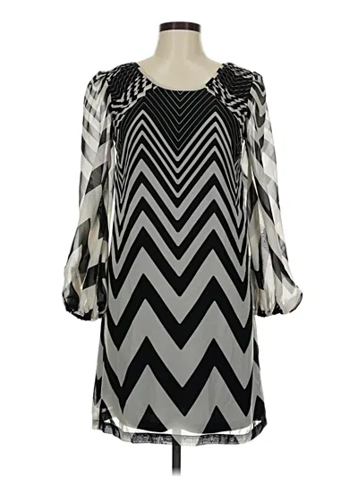 Pre-owned Love, Fire Cocktail Dress In Black