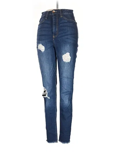 Pre-owned Love, Fire Jeans In Blue