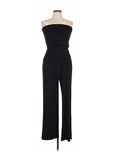 Pre-owned Love, Fire Jumpsuit In Black