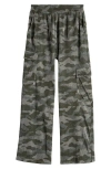 LOVE, FIRE LOVE, FIRE KIDS' PLEATED CARGO PANTS