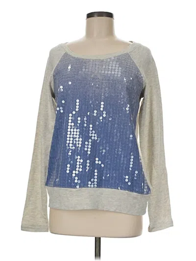 Pre-owned Love, Fire Pullover Sweater In Silver