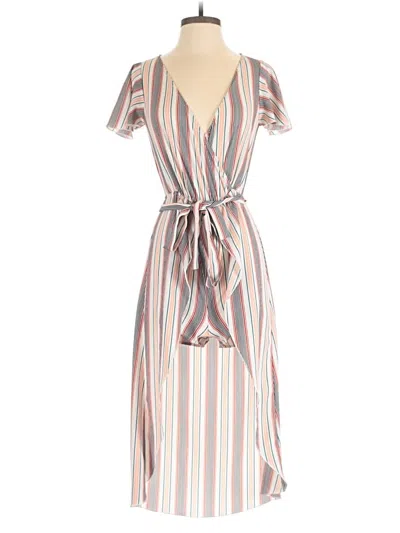 Pre-owned Love, Fire Romper In White