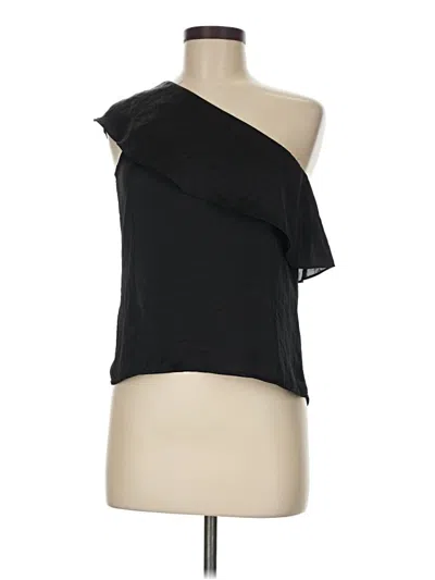 Pre-owned Love, Fire Sleeveless Blouse In Black