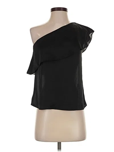 Pre-owned Love, Fire Sleeveless Blouse In Black